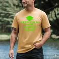 2018 Graduation Red Green High School Color Men's Comfort Colors T-Shirt Mustard