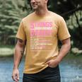 5 Things You Should Know About My Daddy Fathers Day Men's Comfort Colors T-Shirt Mustard