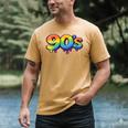 90s Retro Pop Art Rainbow Lips Nostalgia Costume 90s Men's Comfort Colors T-Shirt Mustard 90s Retro Pop Art Rainbow Lips Nostalgia Costume 90s Men's Comfort Colors T-Shirt Mustard