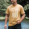 ON Back Awesome Like My Daughter Men Fathers Day Dad Men's Comfort Colors T-Shirt Mustard