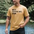 Best Future Dad Ever Gifts For Future Dad Men's Comfort Colors T-Shirt Mustard
