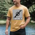 Bicycle DADS Old Guy WHO Ride Bikes BMX Mountain OR Road Men's Comfort Colors T-Shirt Mustard
