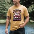 Book Lover Owl Reading Books Introvert Bookworm Men's Comfort Colors T-Shirt Mustard
