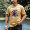 Bookworm Please I'm A Book Dragon Blue Dragon Men's Comfort Colors T-Shirt Mustard