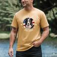 Border Collie Dog Owner For Men Border Collie Dad Men's Comfort Colors T-Shirt Mustard