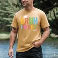 Bruh I'm Out Senior Graduation Men's Comfort Colors T-Shirt Mustard