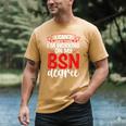 BSN Nurse Graduation Essentials BSN Nursing School Student Men's Comfort Colors T-Shirt Mustard