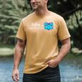 Bytes Of Memories Digital Nostalgia Concept Line Men's Comfort Colors T-Shirt Mustard