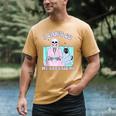 I Can't Go My Cat Said No Introvert Anxiety Cat Lover Men's Comfort Colors T-Shirt Mustard