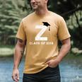 Class Of 2018 Last Name Letter Z Graduation Men's Comfort Colors T-Shirt Mustard