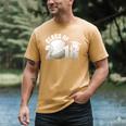 Class Of 2018 Shirts Graduation Senior Golf Men's Comfort Colors T-Shirt Mustard