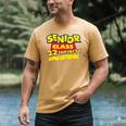 Class Of 2022 Senior 2000s Animated Movie Style Graduation Men's Comfort Colors T-Shirt Mustard