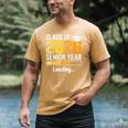 Class Of 2026 Senior Year Loading Senior 2026 Graduation Men's Comfort Colors T-Shirt Mustard