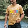 Class Of 2035 Grow With Me Checklist Graduation Men's Comfort Colors T-Shirt Mustard