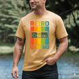 Classic Retro Gaming Nostalgia Men's Comfort Colors T-Shirt Mustard