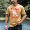Clickin' Since The 90s Retro Computer Nostalgia Men's Comfort Colors T-Shirt Mustard