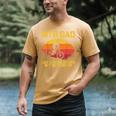 Cool Mountain Biking For Dad Father Biker MTB Bicycle Bike Men's Comfort Colors T-Shirt Mustard