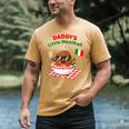 Couple Daddy's Little Meatball Italian Men Men's Comfort Colors T-Shirt Mustard