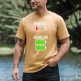 Cufflinks Battery Filled Tired Dad Low Battery Charge Men's Comfort Colors T-Shirt Mustard