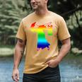 Dabbing Graduate 2018 Graduation Celebration Men's Comfort Colors T-Shirt Mustard