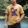 Dabbing Graduate For Graduation Men Dab Cute T Shirt Men's Comfort Colors T-Shirt Mustard