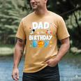 Dad Of The Birthday Boy Astronaut Family Space Planets Men's Comfort Colors T-Shirt Mustard