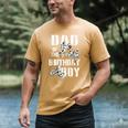 Dad Of The Birthday Boy Dirt Bike Men's Comfort Colors T-Shirt Mustard