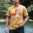 Dad Birthday Boy Farm Animal Farming Farmer Family B-Day Men's Comfort Colors T-Shirt Mustard
