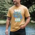 Dad Of The Birthday Boy Matching Video Game Birthday Party Men's Comfort Colors T-Shirt Mustard