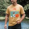 Dad Of The Birthday Boy Sports Matching Family Men's Comfort Colors T-Shirt Mustard