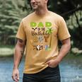 Dad Of The Birthday Boy Wild Zoo Theme Safari Party Men's Comfort Colors T-Shirt Mustard