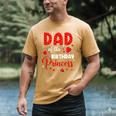 Dad Of The Birthday Princess Strawberry Theme Bday Party Men's Comfort Colors T-Shirt Mustard