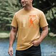 Your Dad My Dad Guitar Guitarist Rock Father's Day Men's Comfort Colors T-Shirt Mustard