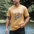 Dad Legendary Saying Men's Comfort Colors T-Shirt Mustard Dad Legendary Saying Men's Comfort Colors T-Shirt Mustard