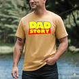 Dad Story Men's Comfort Colors T-Shirt Mustard