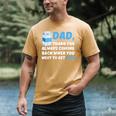 DAD Thanks For Coming Back When You Went To Get Milk Men's Comfort Colors T-Shirt Mustard