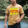 Dad Of The Toy Birthday Boy Story Theme B-Day Men's Comfort Colors T-Shirt Mustard
