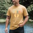 Daddy 2026 Loading Baby Announcement Expecting Dad To Be Men's Comfort Colors T-Shirt Mustard