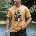 Dark Romance Romantasy Easily Distracted By Dragons & Books Men's Comfort Colors T-Shirt Mustard