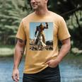 David And Goliath Bible Book Of Samuel King David Men's Comfort Colors T-Shirt Mustard