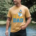 Disney Donald Duck Number One Dad Sunglasses Father's Day Men's Comfort Colors T-Shirt Mustard