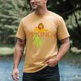 Disney The Lion King Dad Is King Mufasa & Simba Father's Day Men's Comfort Colors T-Shirt Mustard