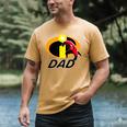 Disney And Pixar's The Incredibles Mr Incredible Dad Family Men's Comfort Colors T-Shirt Mustard