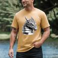 Dragon Book Men's Comfort Colors T-Shirt Mustard