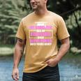 EdD Doctor Of Education Daughter Power Doctorate Graduation Men's Comfort Colors T-Shirt Mustard