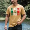 El Papa Mas Chingon Best Mexican Dad Men's Comfort Colors T-Shirt Mustard El Papa Mas Chingon Best Mexican Dad Men's Comfort Colors T-Shirt Mustard