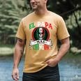 El Papa Mas Chingon Mexican Dad Husband Regalo Flag Men's Comfort Colors T-Shirt Mustard