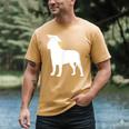 English Mastiff Graduation Dog Graduate Men's Comfort Colors T-Shirt Mustard