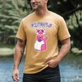 Ew People Introvert Ferrets Saying Mask Ferret Men's Comfort Colors T-Shirt Mustard