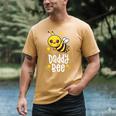 Family Bee Shirts Dad Daddy First Bee Day Outfit Birthday Men's Comfort Colors T-Shirt Mustard